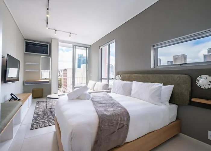The Rose 408: Central City Studio Apartment